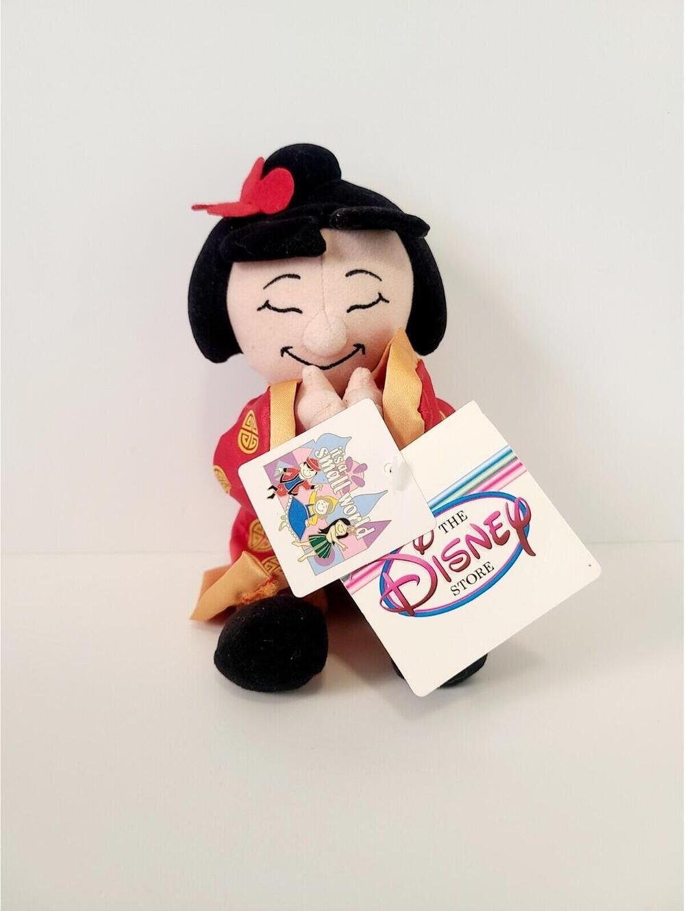 The Disney Store It's A Small World China Girl 8" Soft Toy Plush With Tags